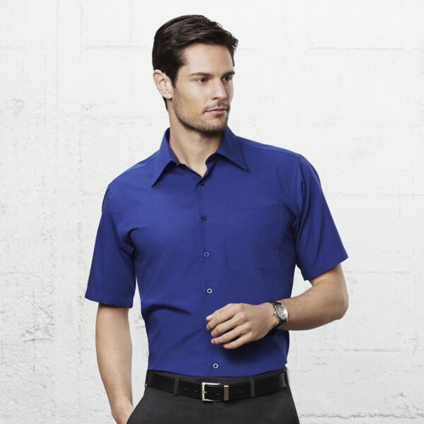 Biz Collection Mens Metro Short Sleeve Shirt  Thumbnail
